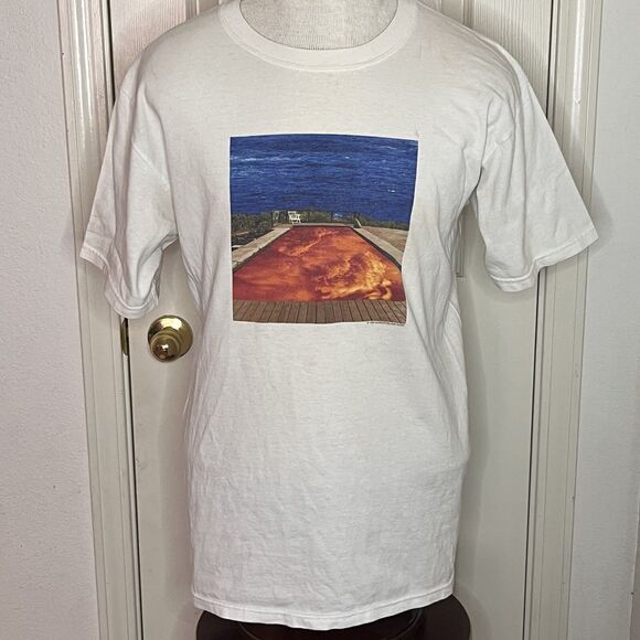 Vintage Red Hot Chili Peppers Californication T Shirt Distressed Large 1999 - Picture 1 of 9